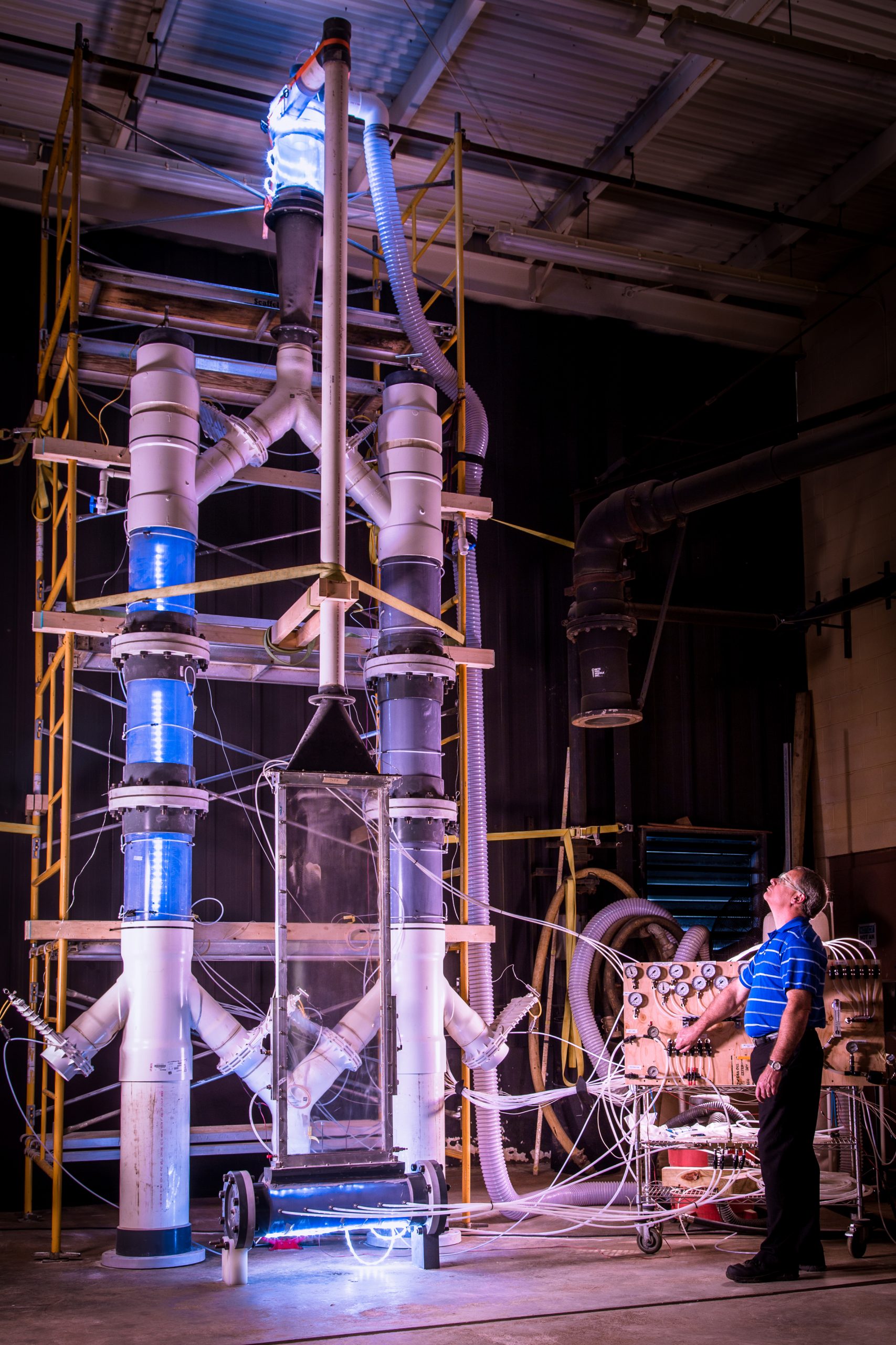BETE Advanced Spray Engineering Physical Model Lab Testing
