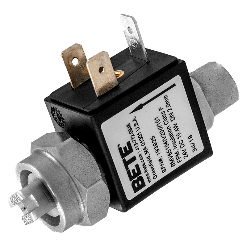依据ail of the BETE Electric HydroPulse Automatic Spray Nozzles Industrial.
