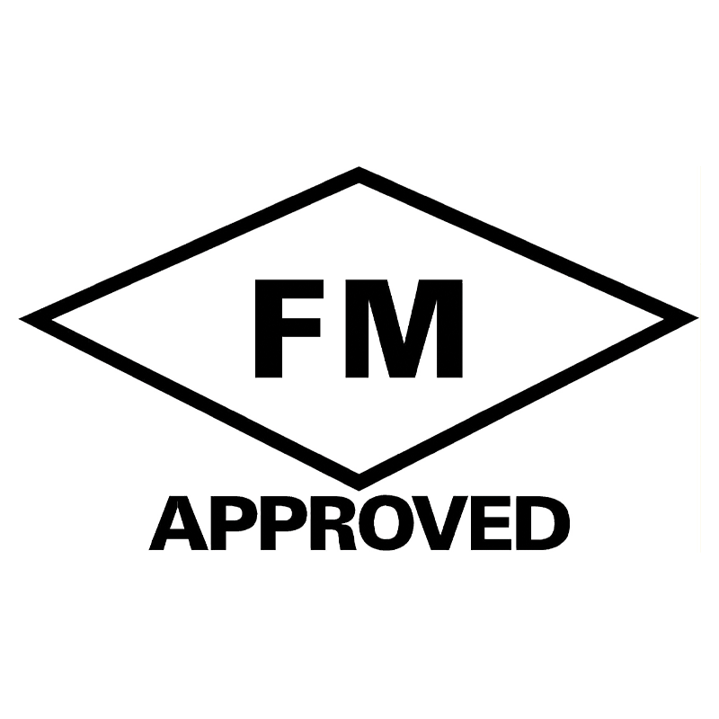 Detail of the FM Approved mark