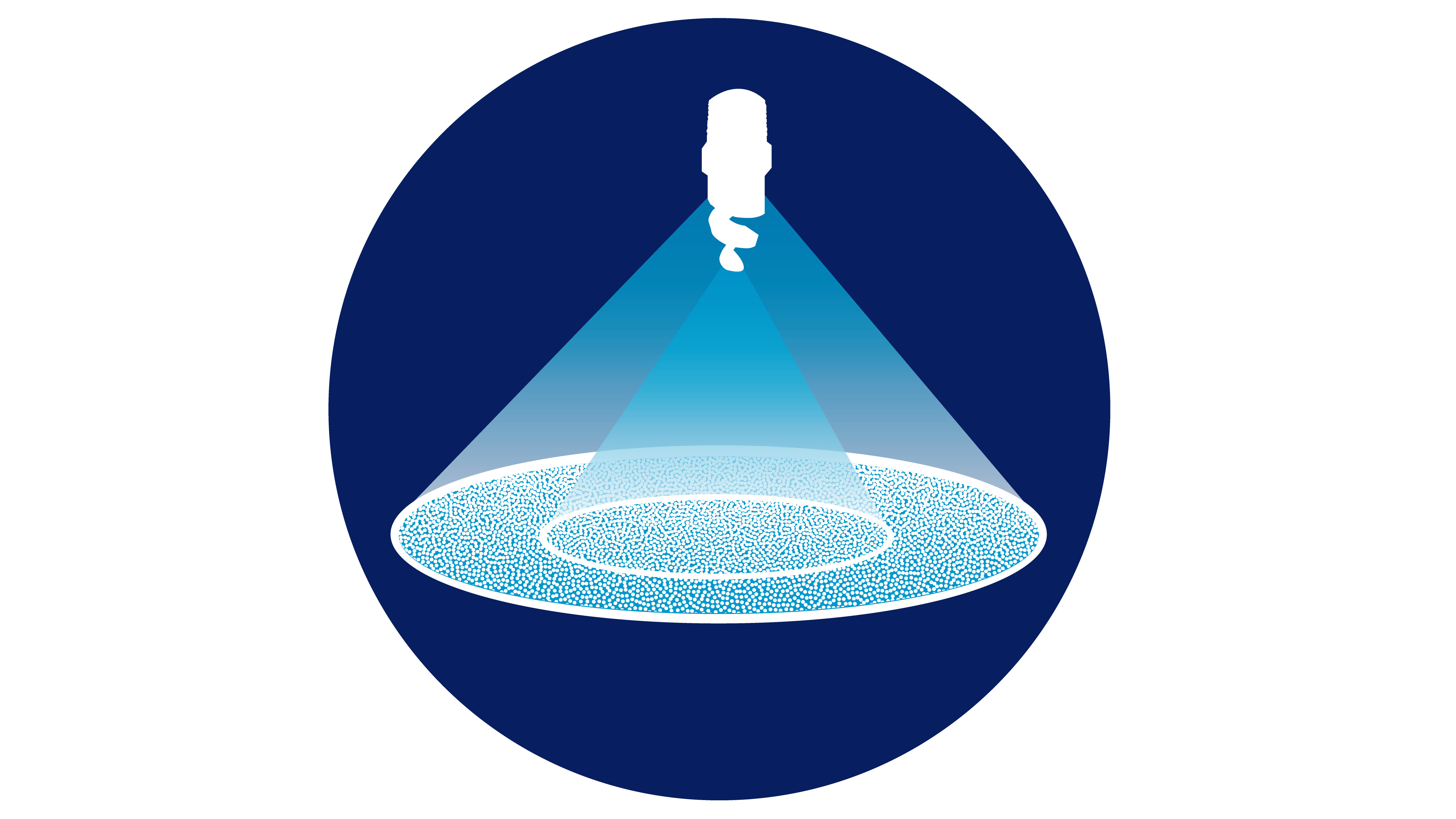 Detail Spiral Spray Pattern Icon