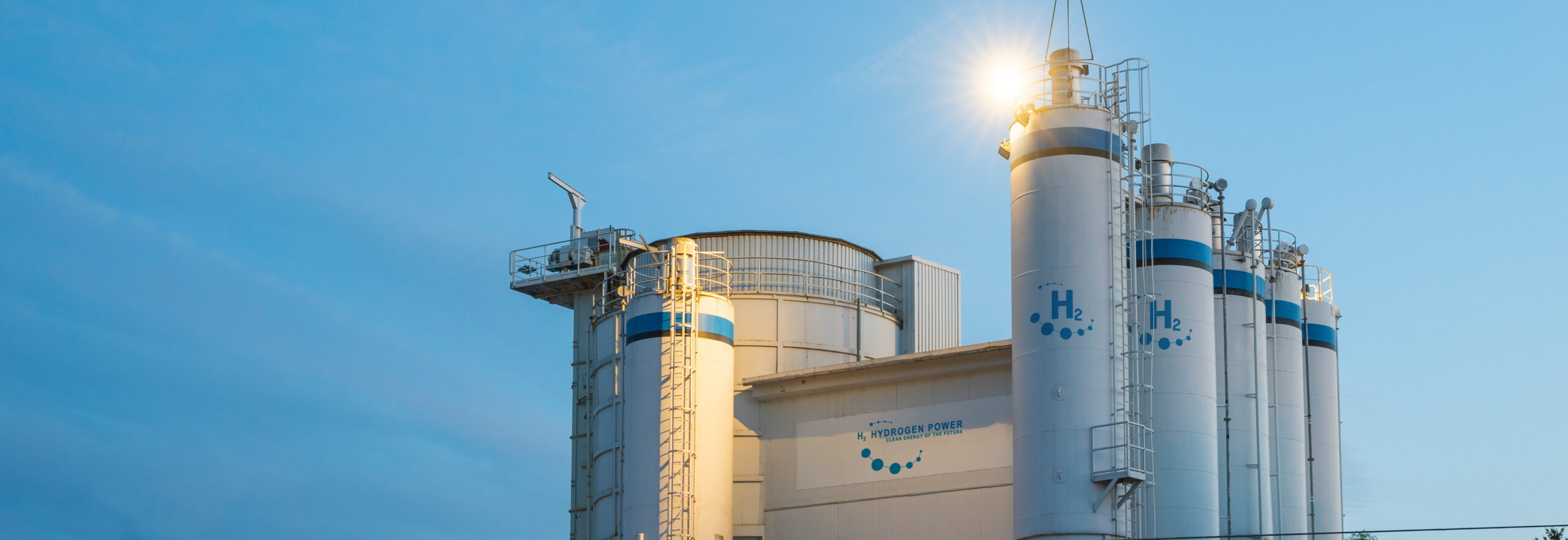 Hydrogen renewable energy production - hydrogen gas for clean energy.