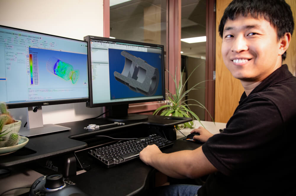Detail of BETE Design Engineering 3D Models CFD.